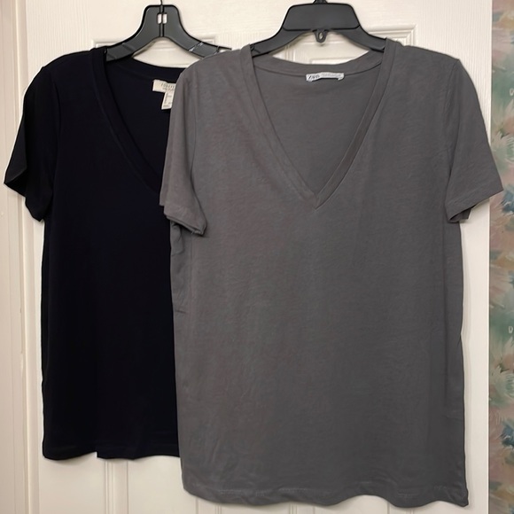 zara+ forever 21 Tops - Zara + Forever 12 t- shirts size m